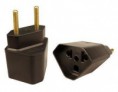 Adaptador 1 Tomada 2P + T Para 2P YA193 - 5,00